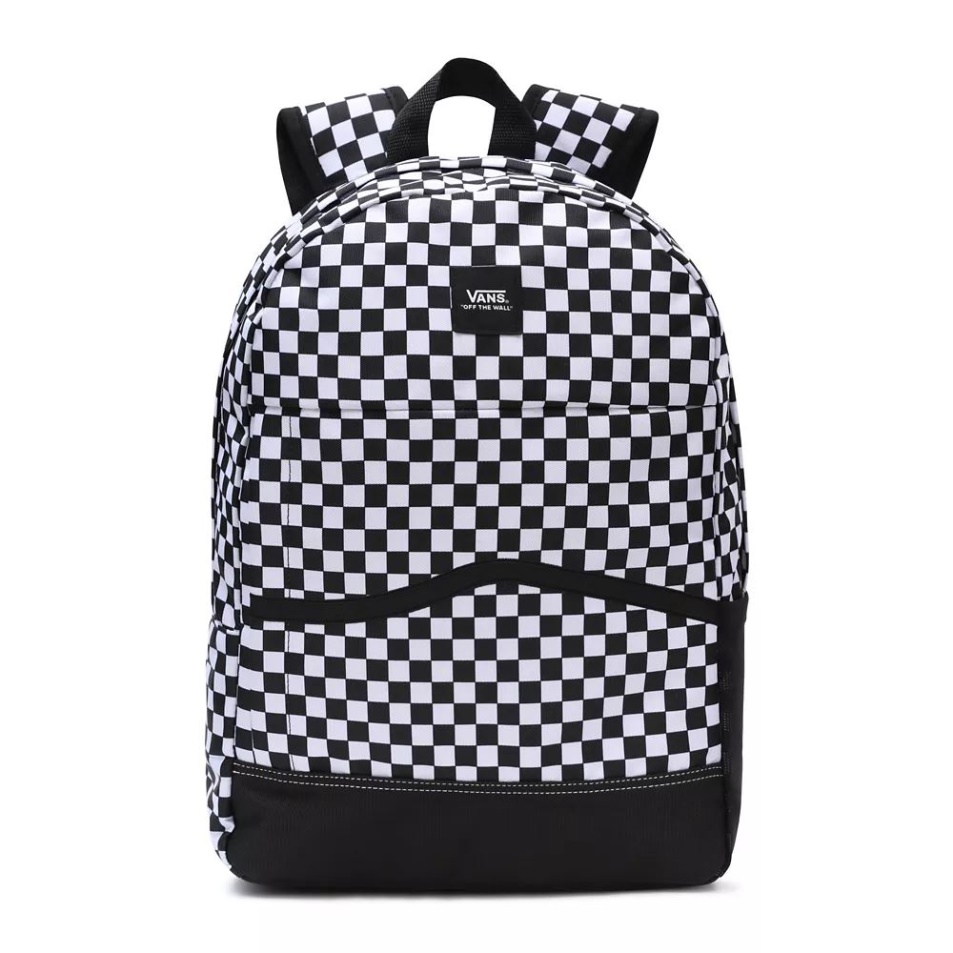 Vans Construct Iskolai Hátizsák Női Fekete-fehér