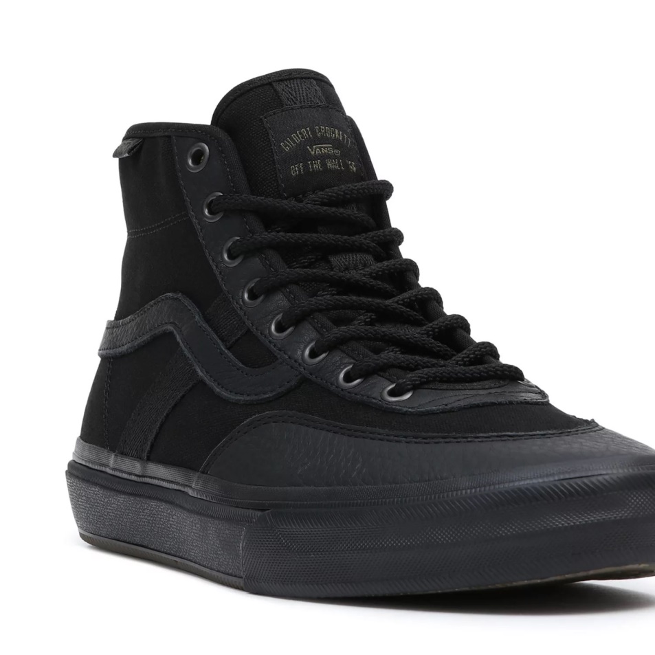 Vans Crockett Magas Cipő Fekete