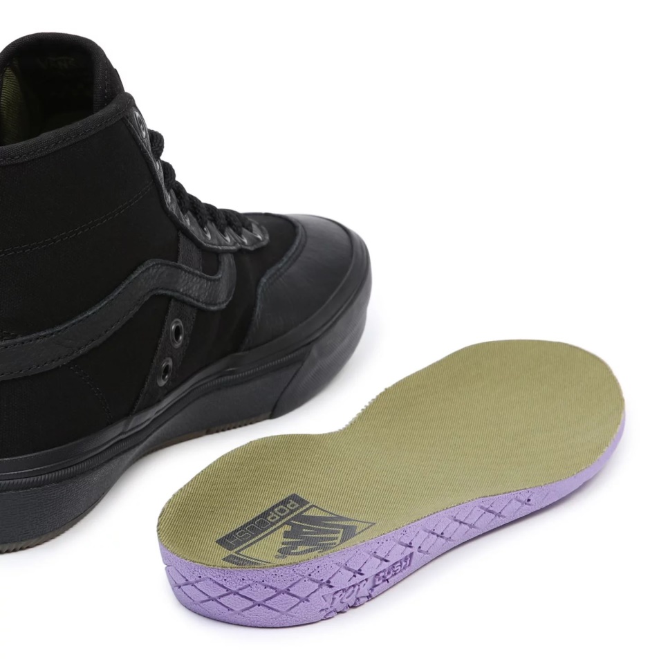 Vans Crockett Magas Cipő Fekete