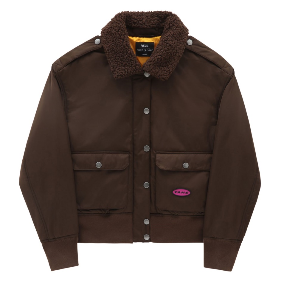 Vans Curren X Knost Bomber Dzseki Barna