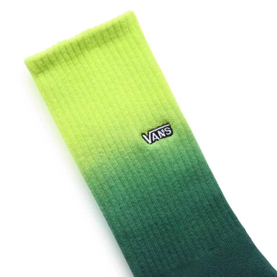 Vans Dip Dye Crew Zokni Gyerek (1 Pár) Sárga-fehér