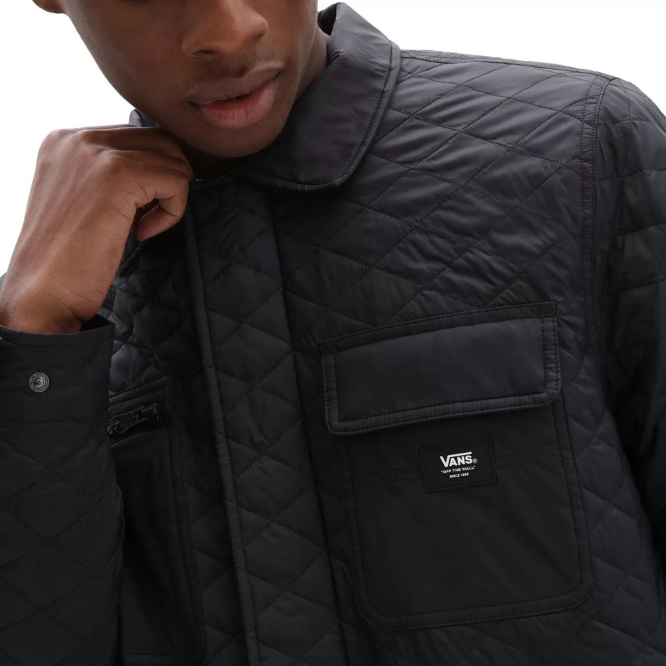 Furgonok Fúró Házimunka Kabát Thermoball Mte-1 Black Men