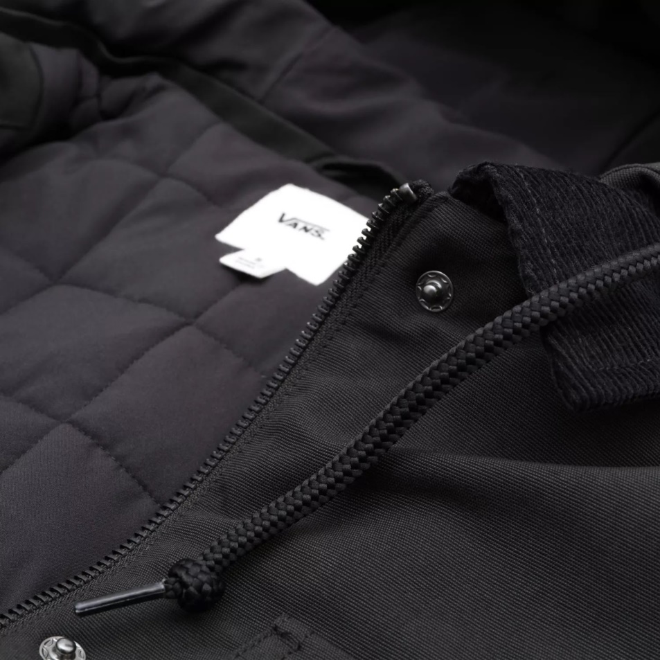 Vans Drill Long Chore Coat Mte Black