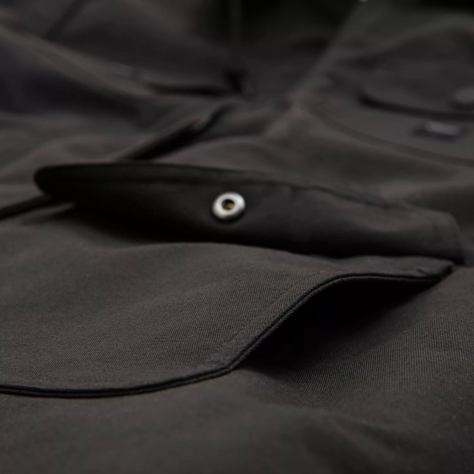Vans Drill Long Chore Coat Mte Black