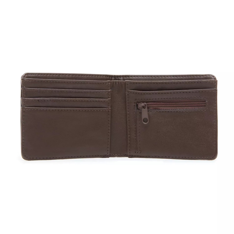 Vans Drop V Bifold Pénztárca Barna