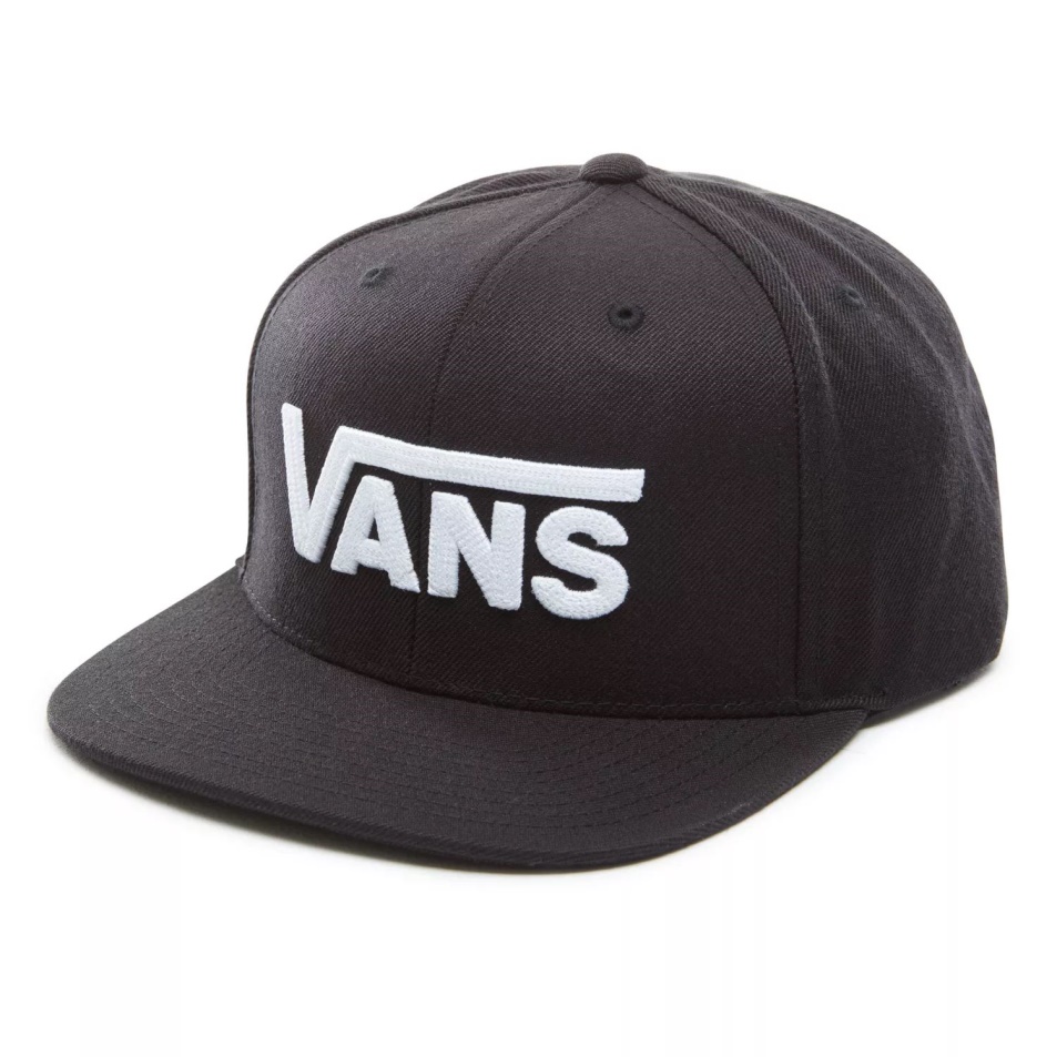 Vans Drop V Snapback Sapka Fekete-fehér
