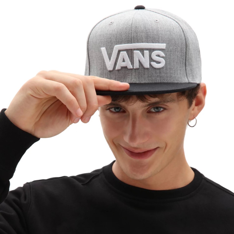 Vans Drop V Snapback Sapka Szürke