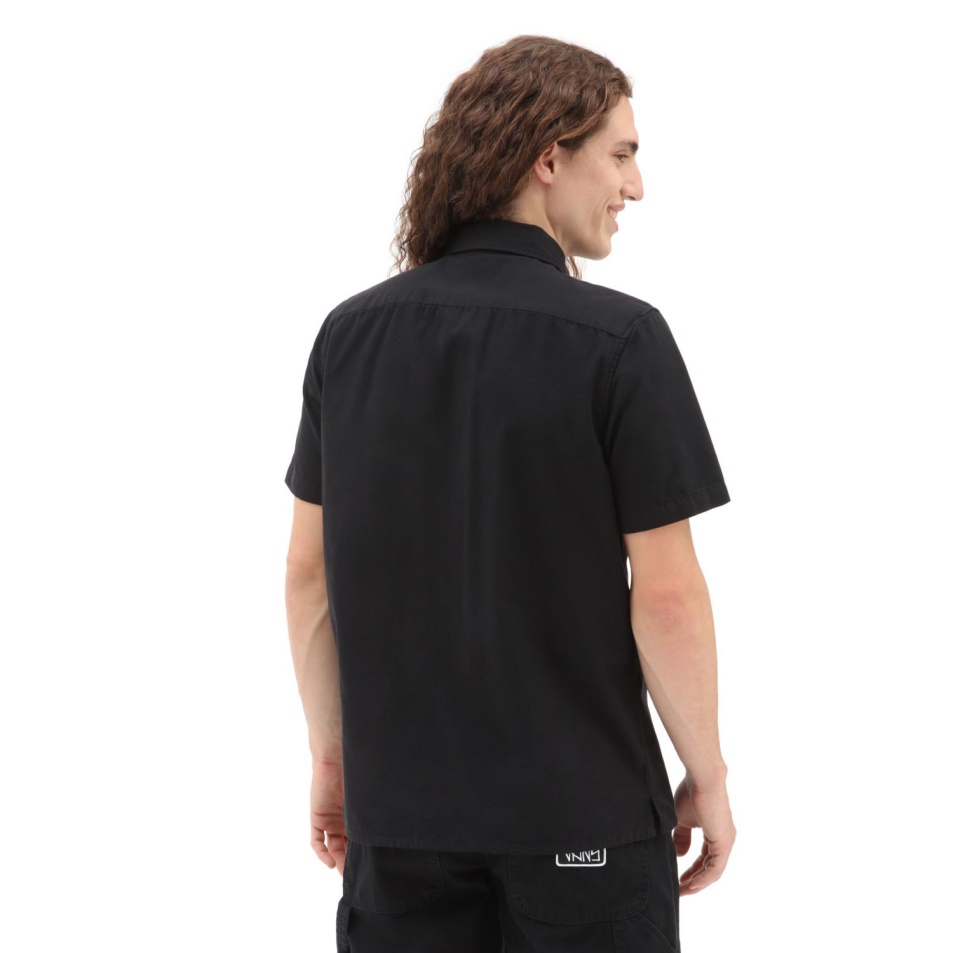 Vans Elijah Berle Szőtt Ing Fekete