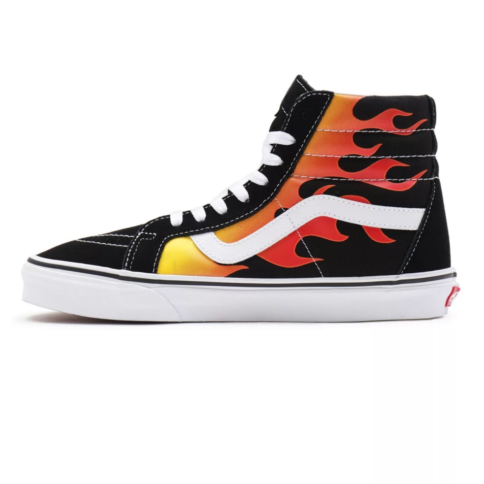 Furgonok Flame Sk8-hi Reissue Cipő Fekete