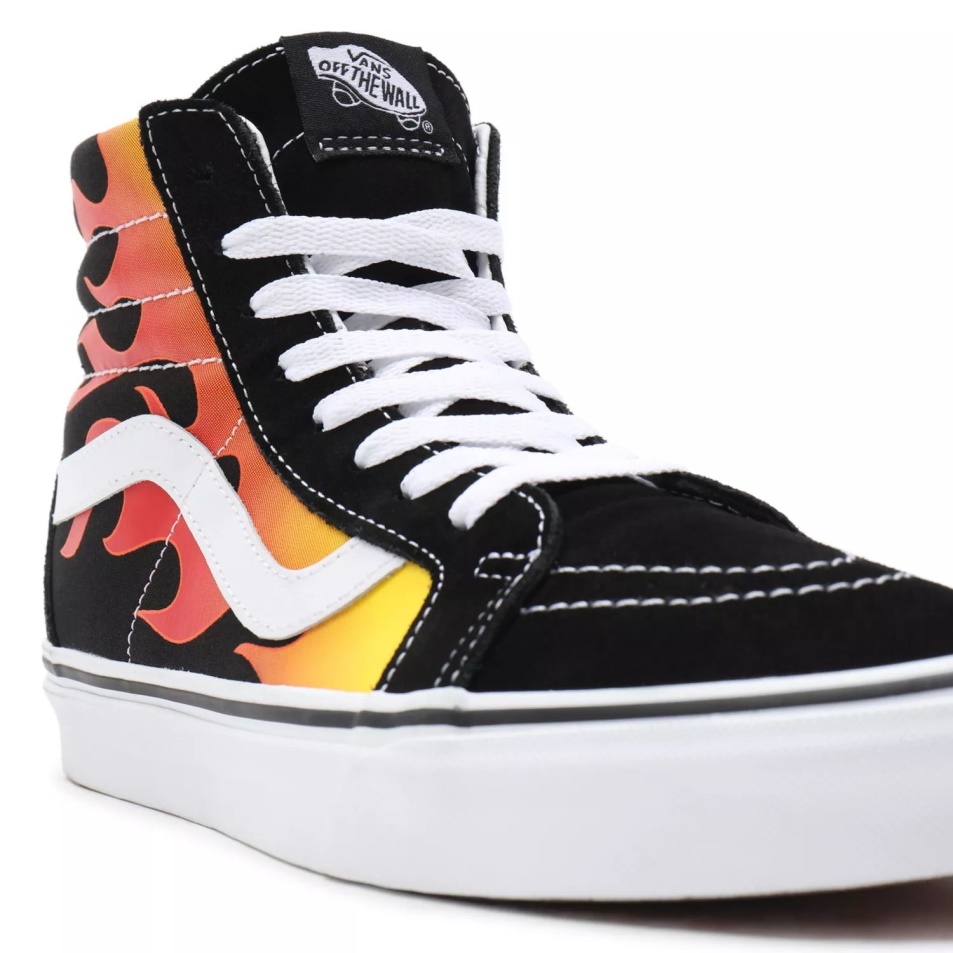 Furgonok Flame Sk8-hi Reissue Cipő Fekete