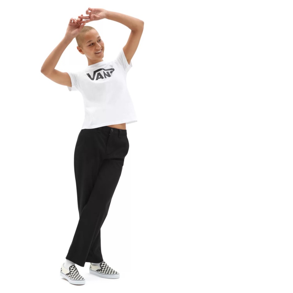 Vans Flying V Crew Póló Nők Fehér