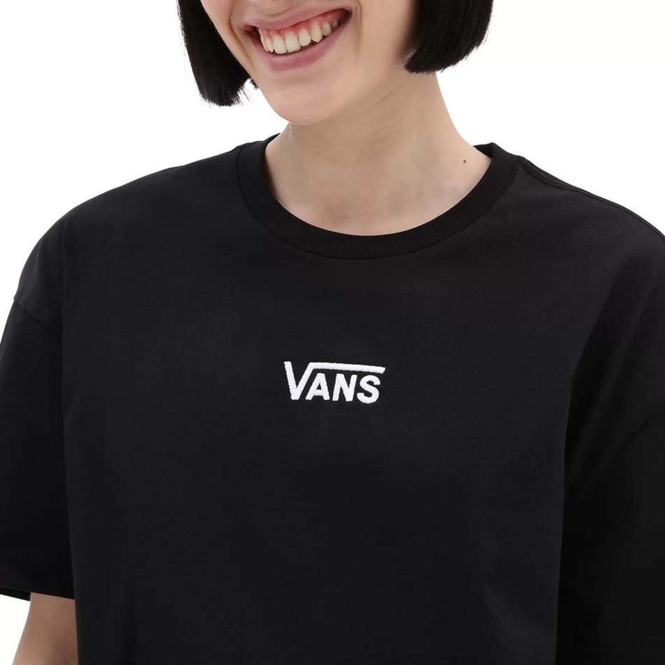 Vans Flying V Túlméretezett Póló Fekete