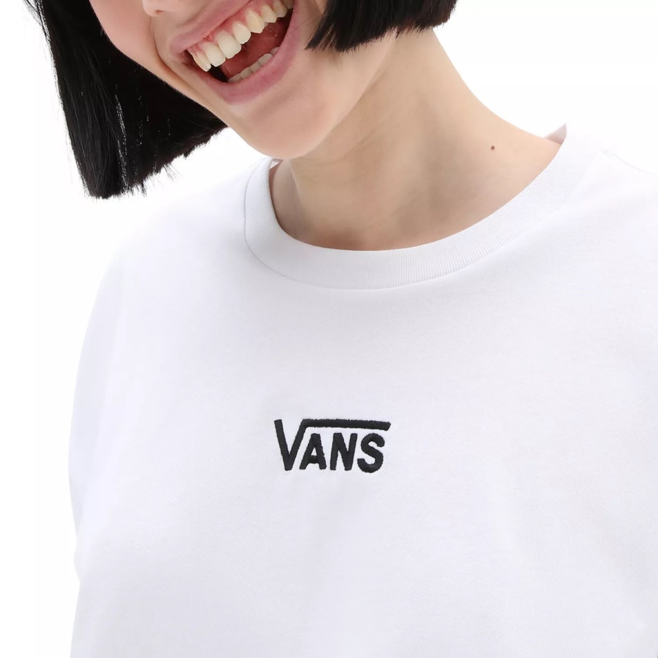 Vans Flying V Túlméretezett Póló Fehér
