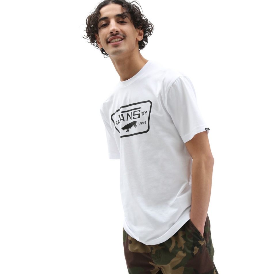 Vans Full Patch Póló Fehér