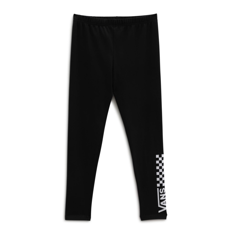 Vans Lányok Palatábla Leggings (8-14 év) Fekete-fehér