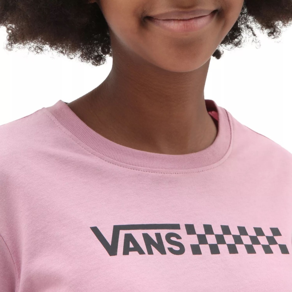Vans Lányok Palatábla Hosszú Ujjú Rövid Póló (8-14 év) Rózsaszín