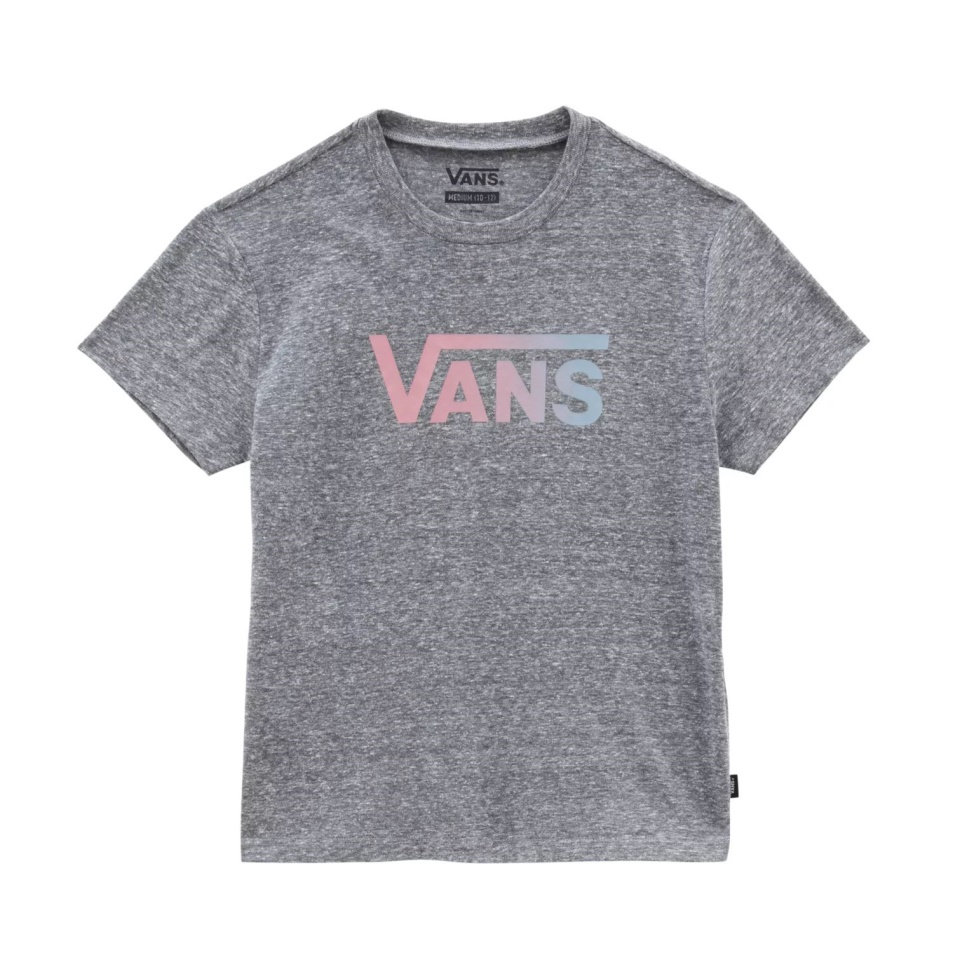 Vans Girls Flying V Crew Póló (8-14 év) Szürke