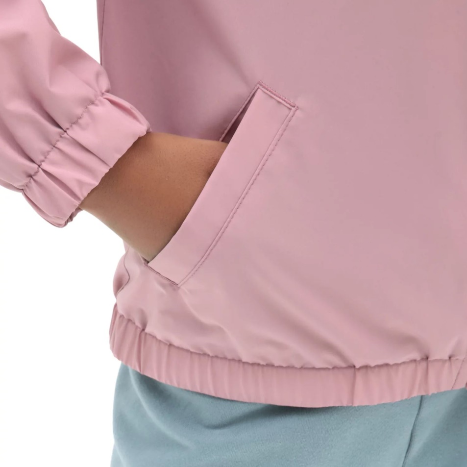 Vans Girls Kastle Klasszikus Széldzseki Kabát (8-14 év) Rózsaszín