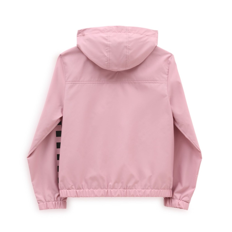 Vans Girls Kastle Klasszikus Széldzseki Kabát (8-14 év) Rózsaszín