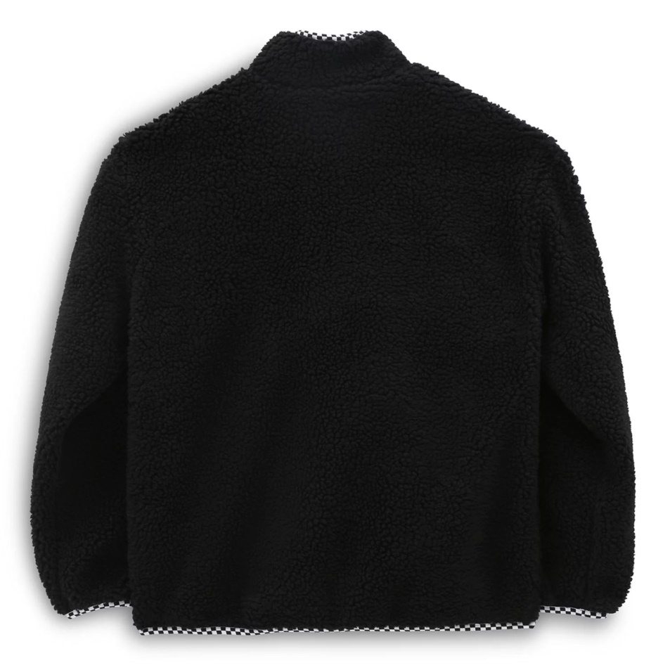 Vans Griffen Sherpa Cipzáros Kabát Fekete