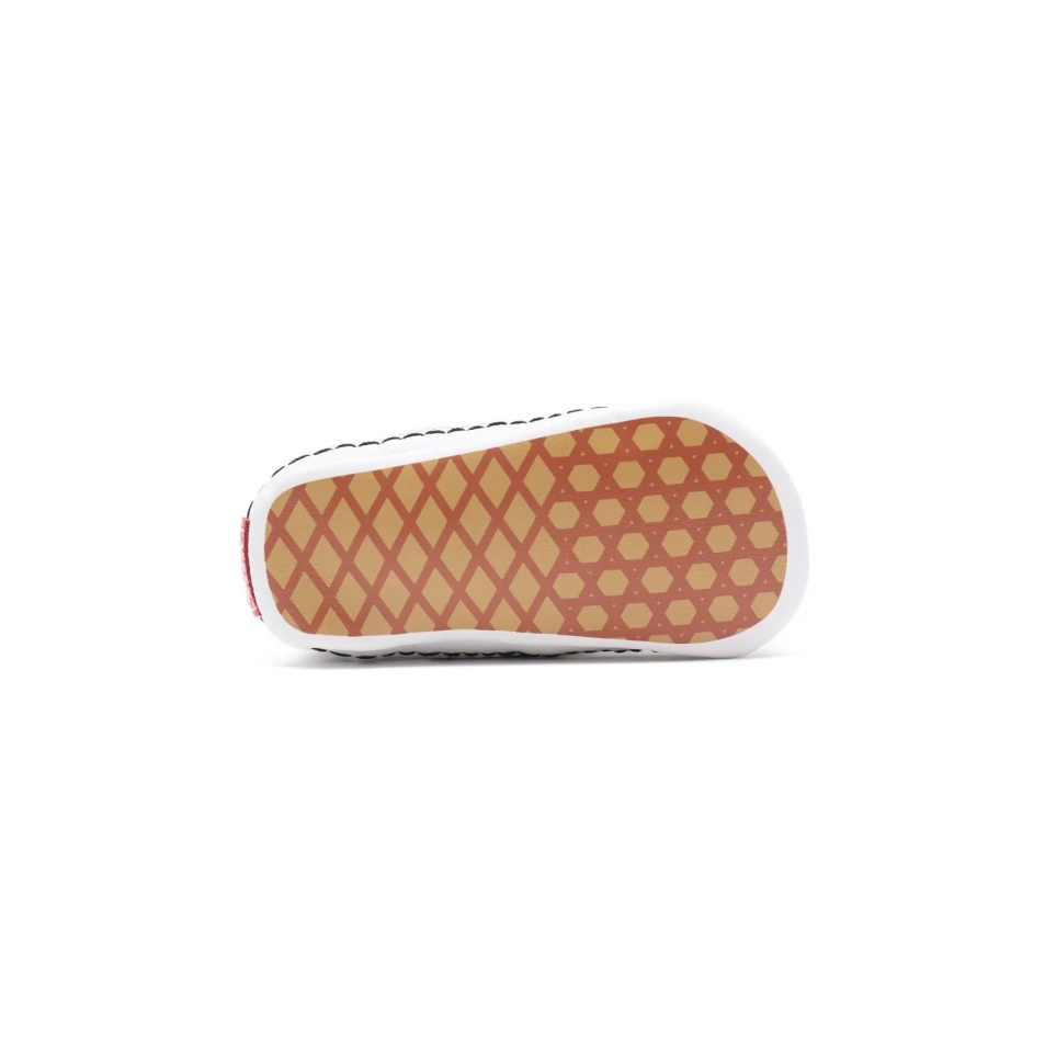Furgonok Infant Checker Slip-on V Bölcsőcipő (0-1 év) Fekete