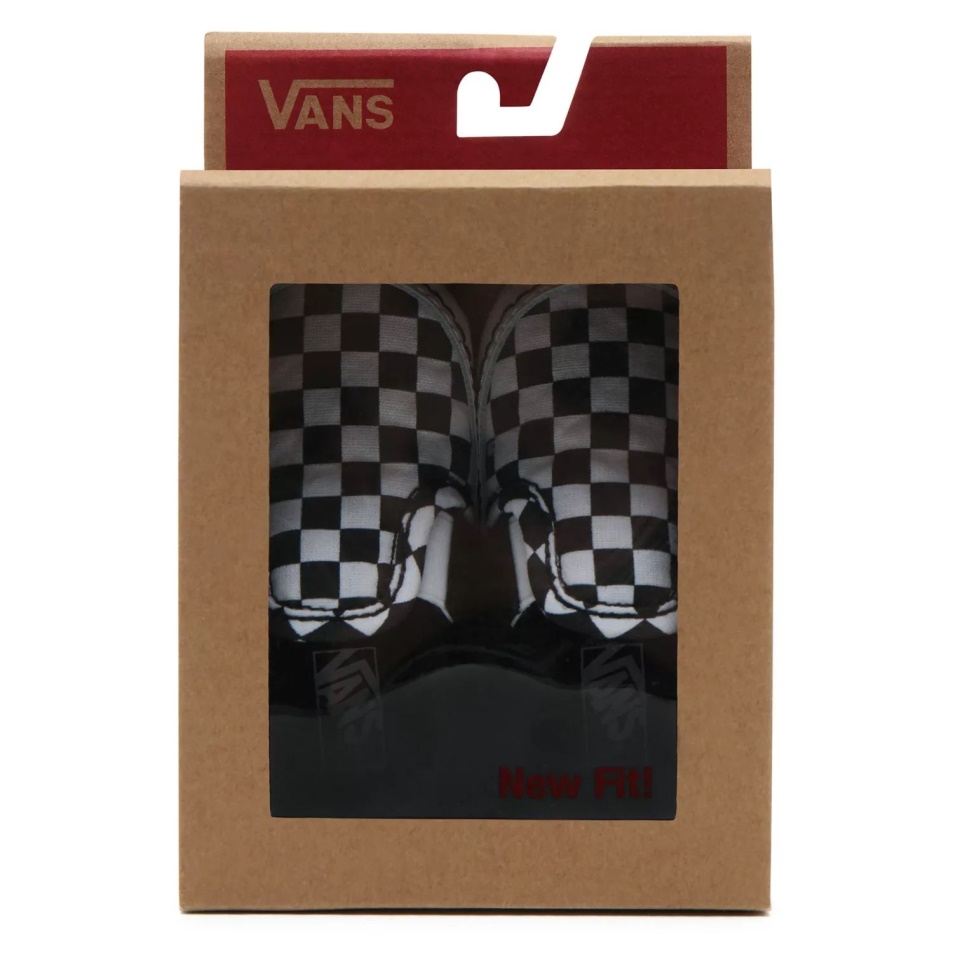 Furgonok Infant Checker Slip-on V Bölcsőcipő (0-1 év) Fekete