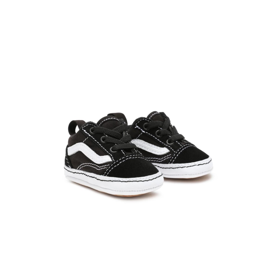 Vans Infant Old Skool Kiságy Cipő (0-1 év) Fekete