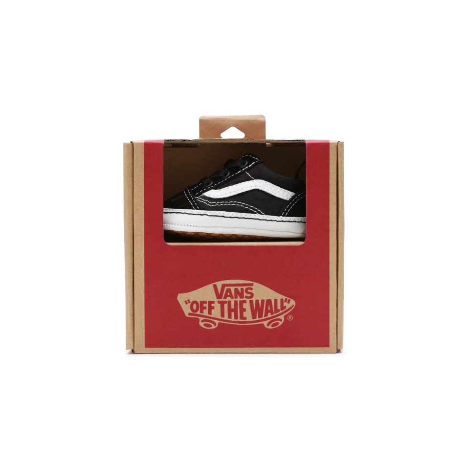 Vans Infant Old Skool Kiságy Cipő (0-1 év) Fekete