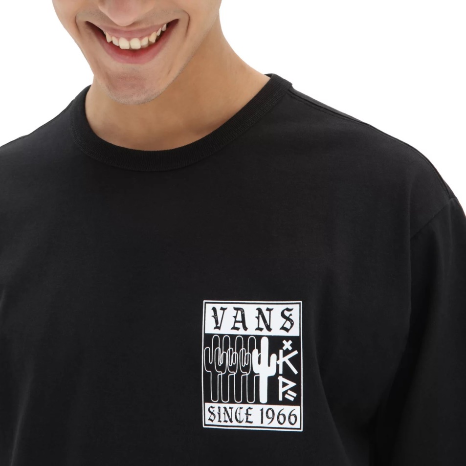 Vans Kevin Peraza Le A Falról Póló Fekete