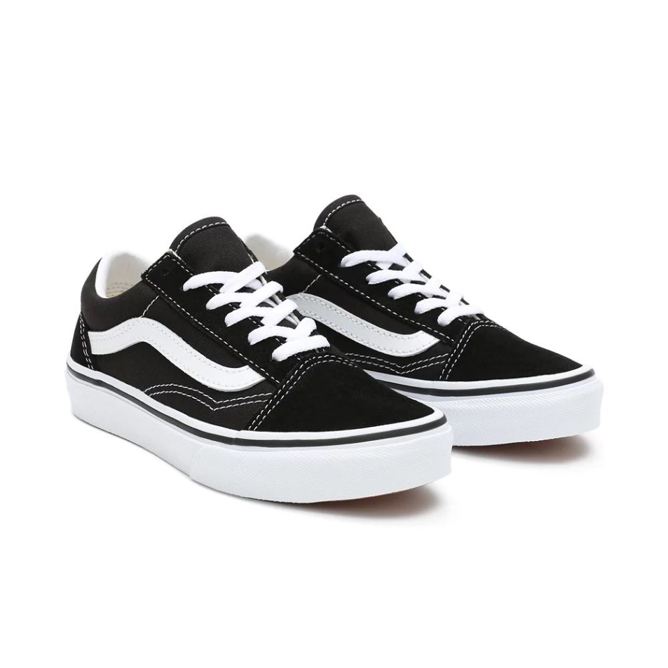 Vans Gyerek Old Skool Cipő (4-8 év) Fekete