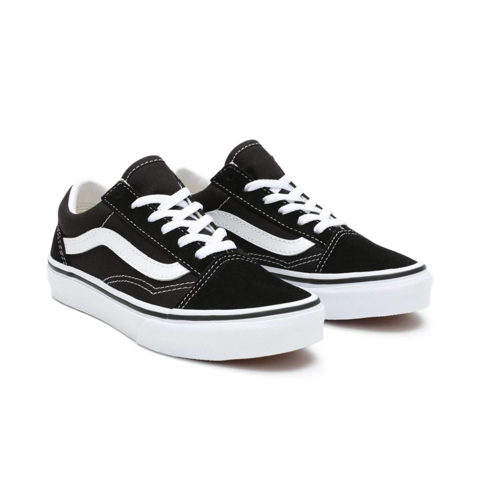 Vans Gyerek Old Skool Cipő (4-8 év) Fekete
