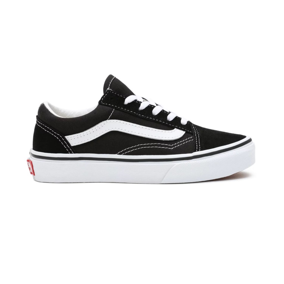 Vans Gyerek Old Skool Cipő (4-8 év) Fekete