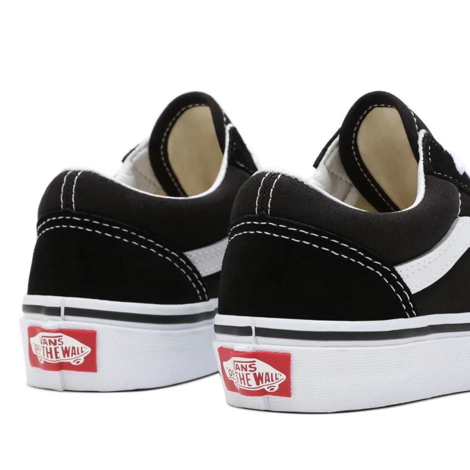 Vans Gyerek Old Skool Cipő (4-8 év) Fekete