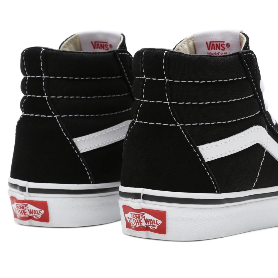 Furgonok Gyerek Sk8-hi Cipő (4-8 év) Fekete