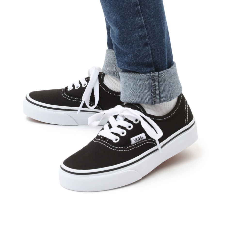 Vans Gyerek Autentikus Cipő (4-8 év) Fekete