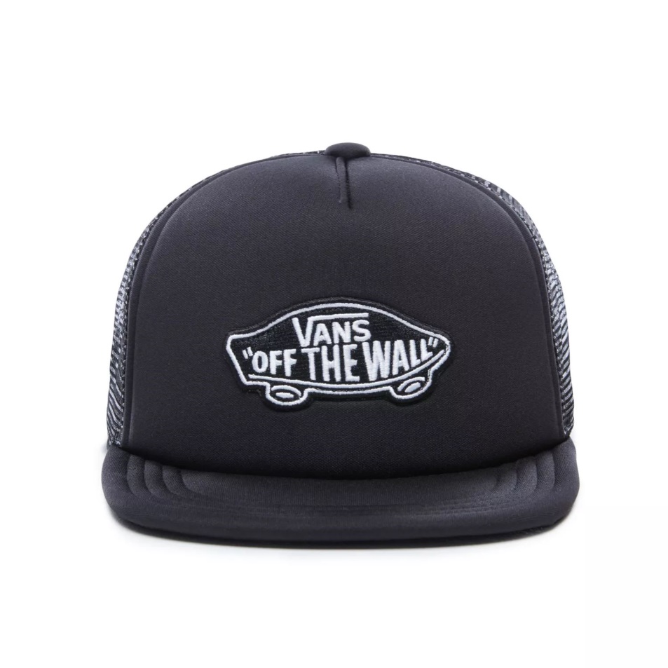 Furgonok Gyerek Klasszikus Patch Trucker Sapka (8-14 év) Fekete