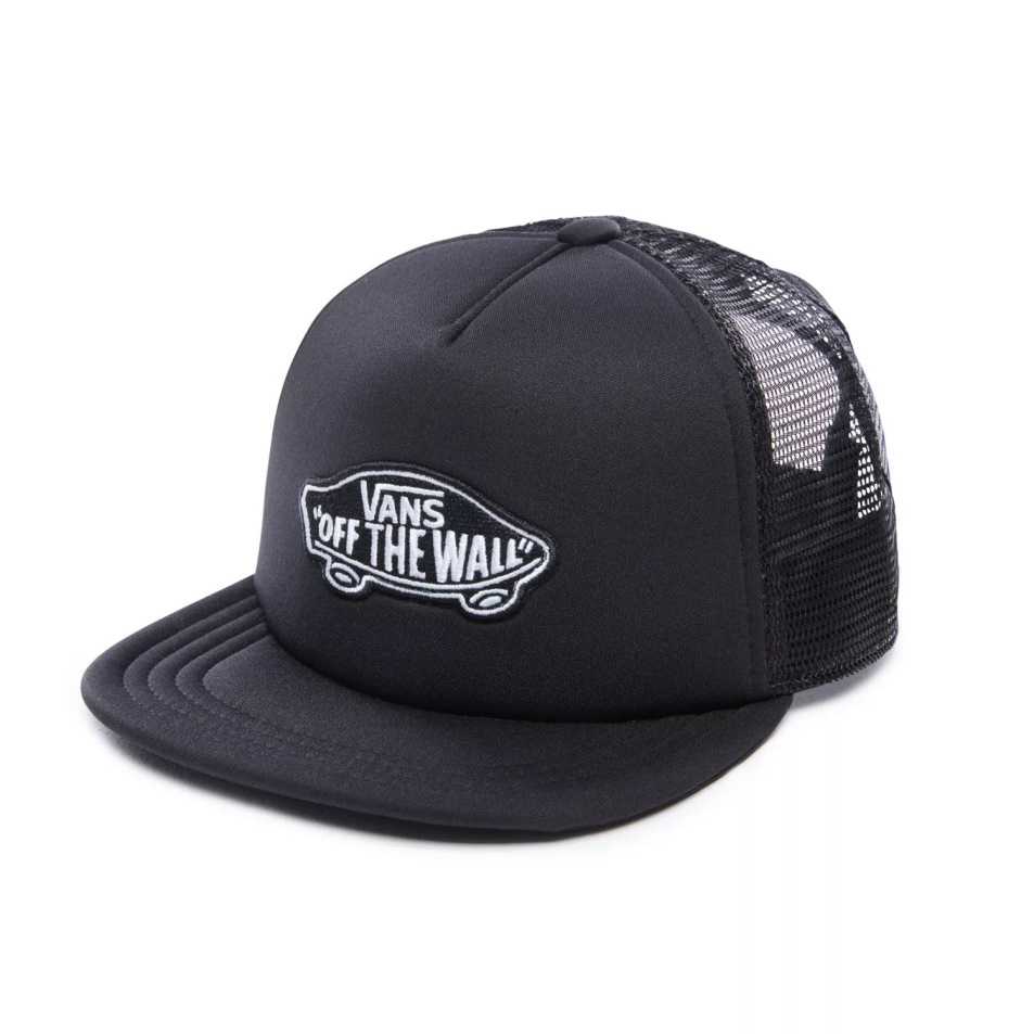 Furgonok Gyerek Klasszikus Patch Trucker Sapka (8-14 év) Fekete