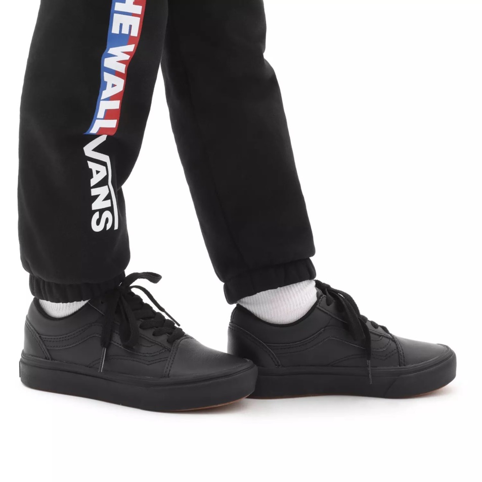 Kisteherautó Gyerek Klasszikus Tumble Comfycush Old Skool Cipő (4-8 év) Fekete