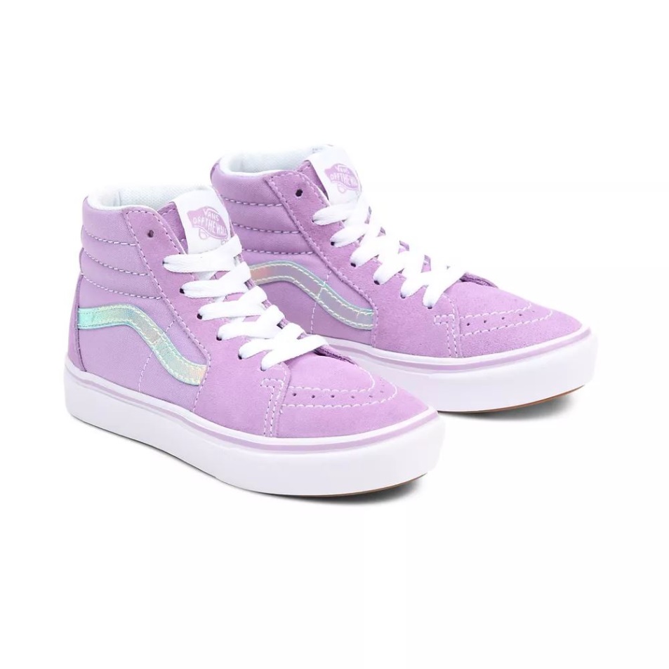 Vans Gyerek Comfycush Sk8-hi Cipő (4-8 év) Rózsaszín
