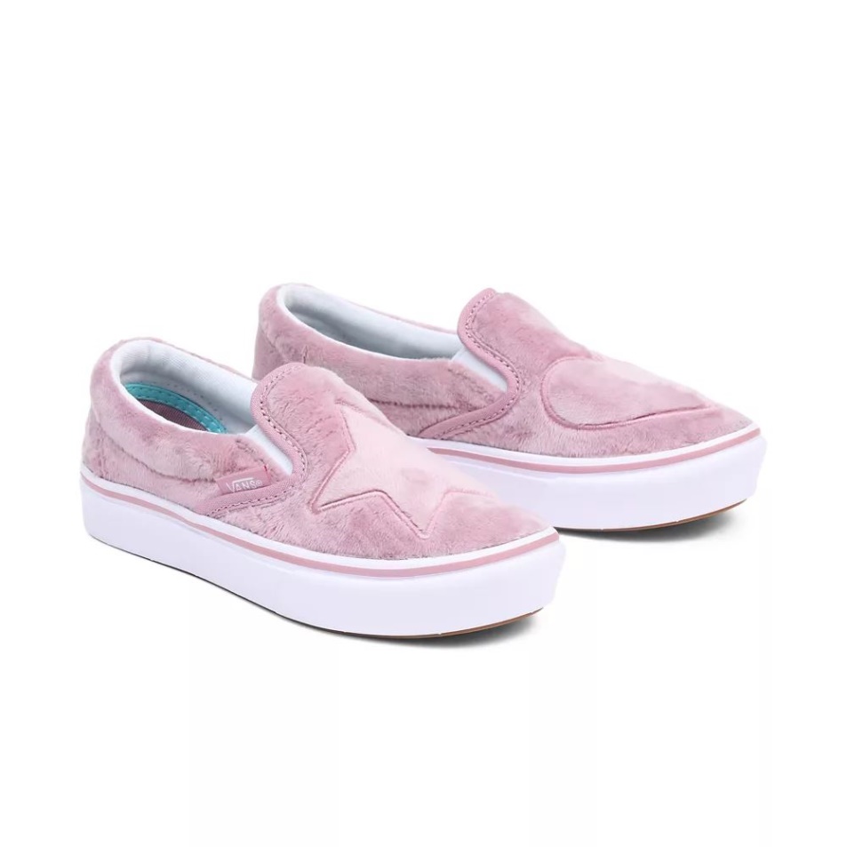 Vans Gyerek Comfycush Felbújós Cipő (4-8 év) Rózsaszín