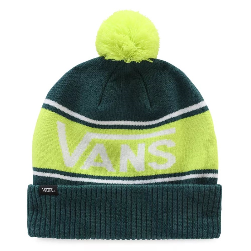 Vans Kids Drop V Beanie Sárga-fehér