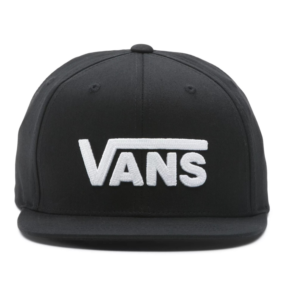 Vans Kids Drop V Snapback Sapka (8-14 év) Fekete-fehér