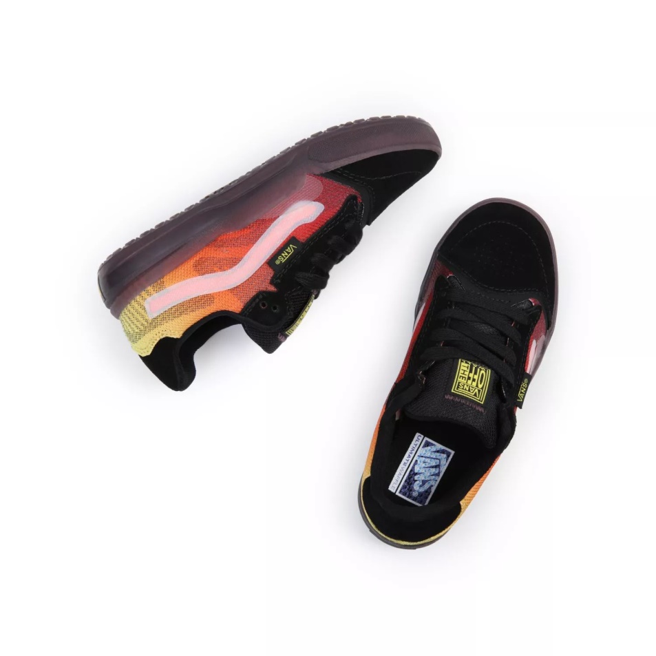 Vans Gyerek Evdnt Ultimatewaffle Cipő (4-8 év) Fekete-narancs