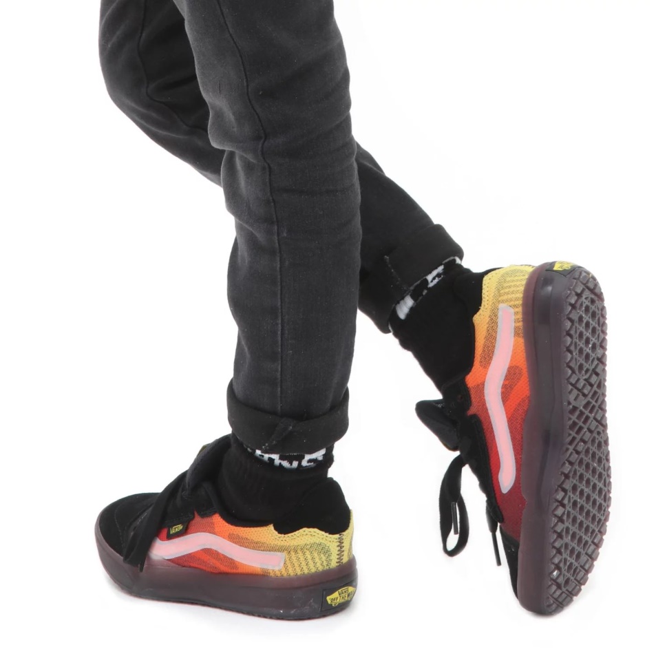 Vans Gyerek Evdnt Ultimatewaffle Cipő (4-8 év) Fekete-narancs