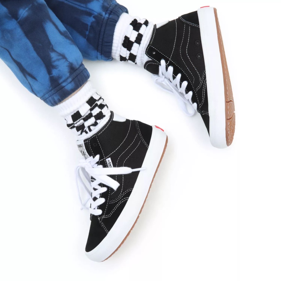Vans Gyerek Kis Lizzie Cipő (4-8 év) Fekete