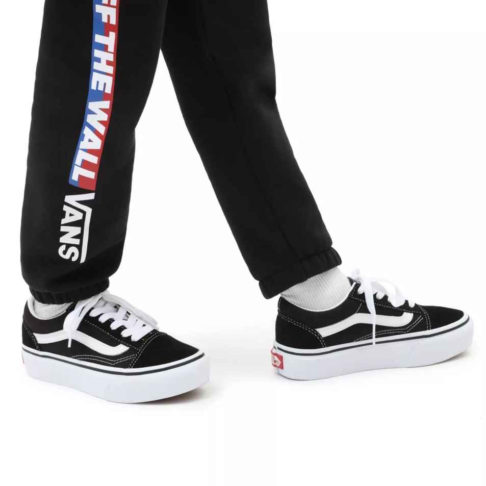 Vans Gyerek Old Skool Platform Cipő (4-8 év) Fekete