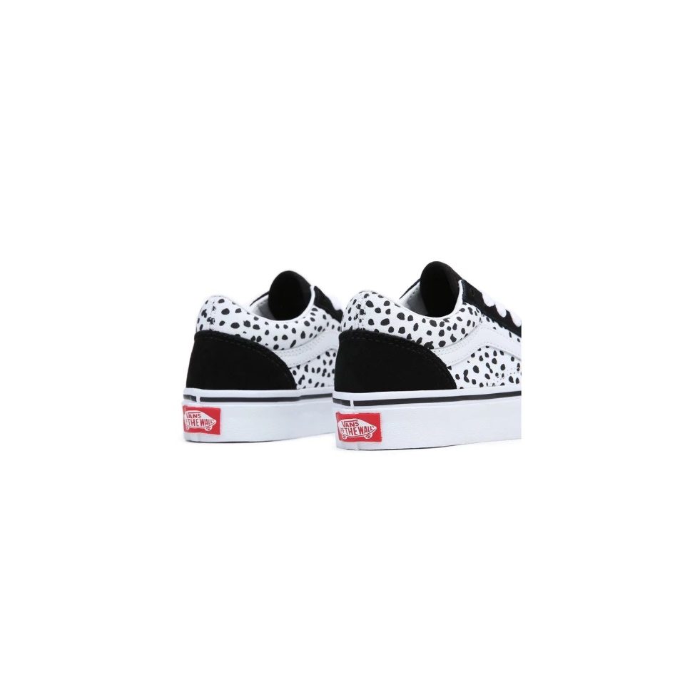 Vans Gyerek Old Skool Cipő (4-8 év) Fekete-fehér