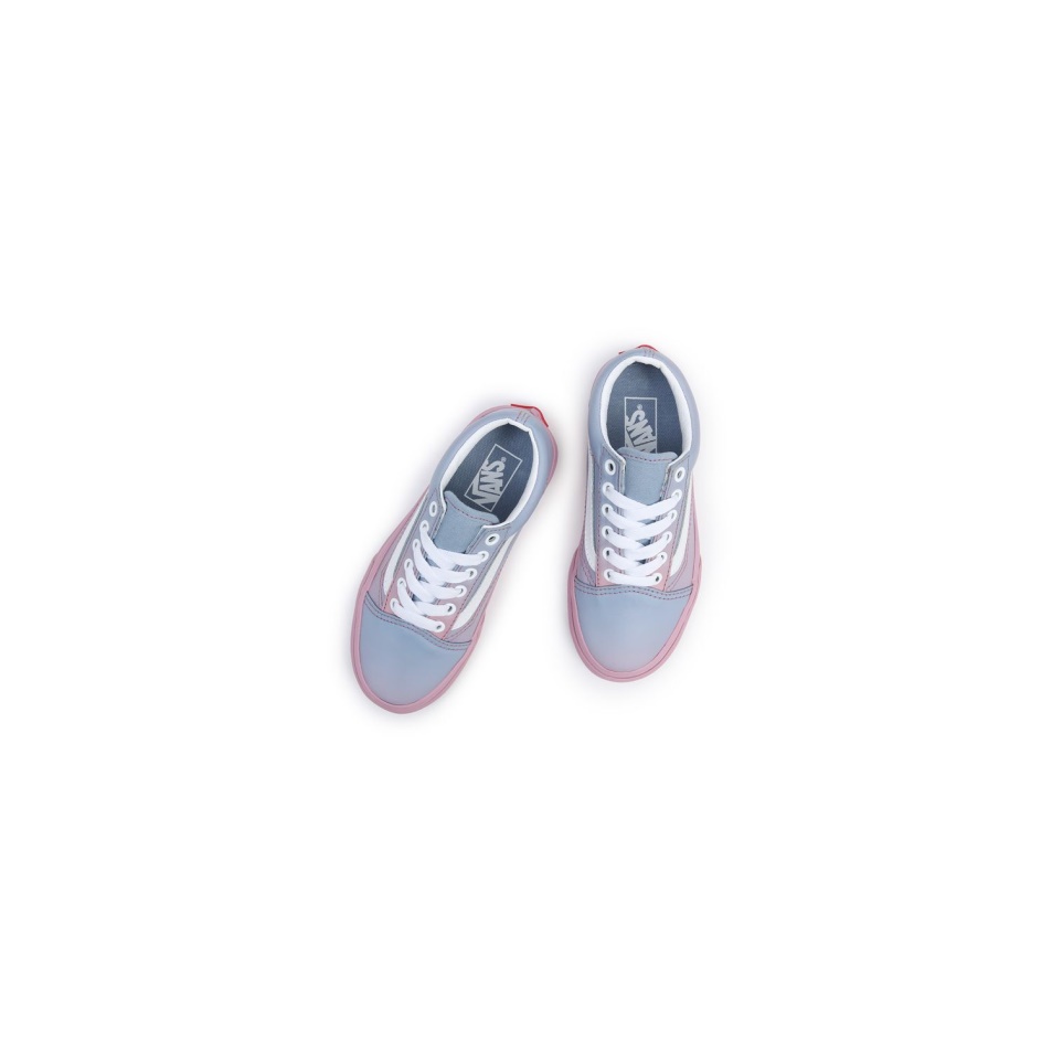 Vans Gyerek Old Skool Cipő (4-8 év) Kék-rózsaszín