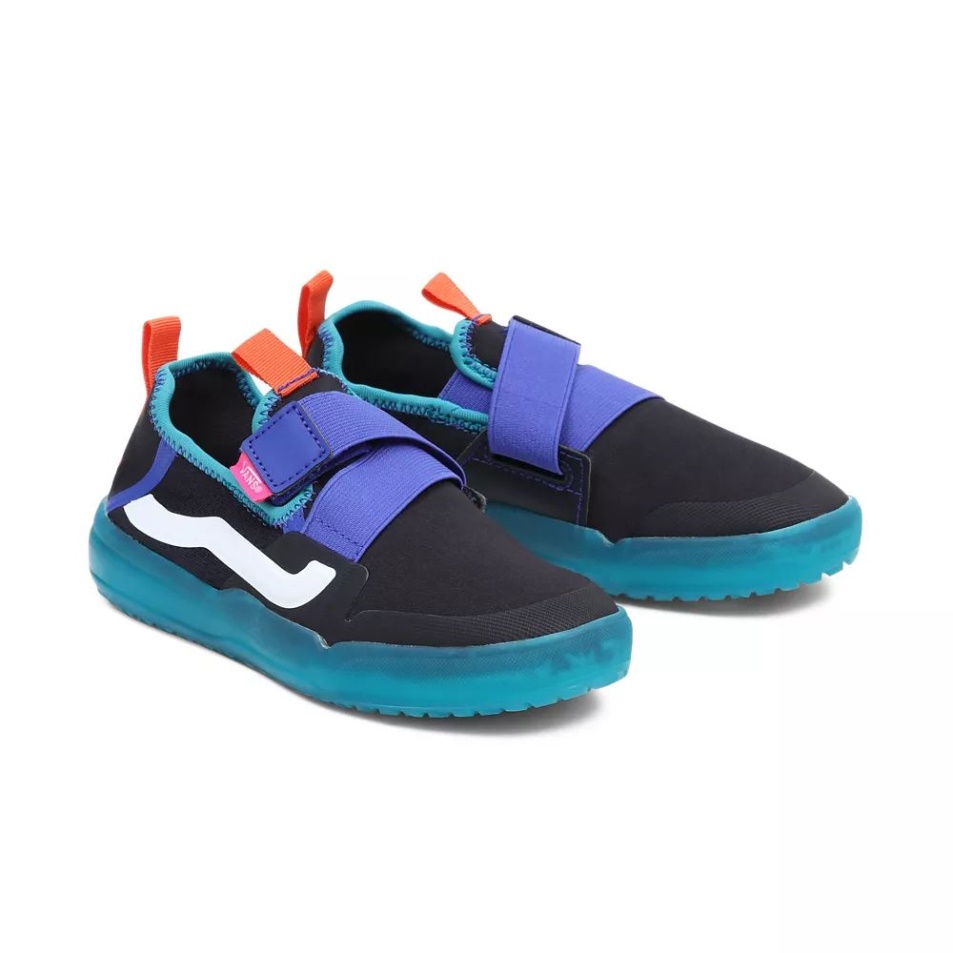 Vans Kids Strker Ultimatewaffle V Cipő (4-8 év) Kék-fekete