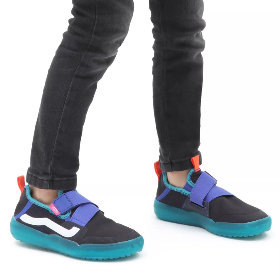 Vans Kids Strker Ultimatewaffle V Cipő (4-8 év) Kék-fekete